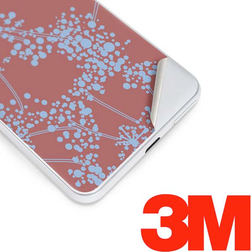 Airy Blue Floral Google Pixel 3 Skin